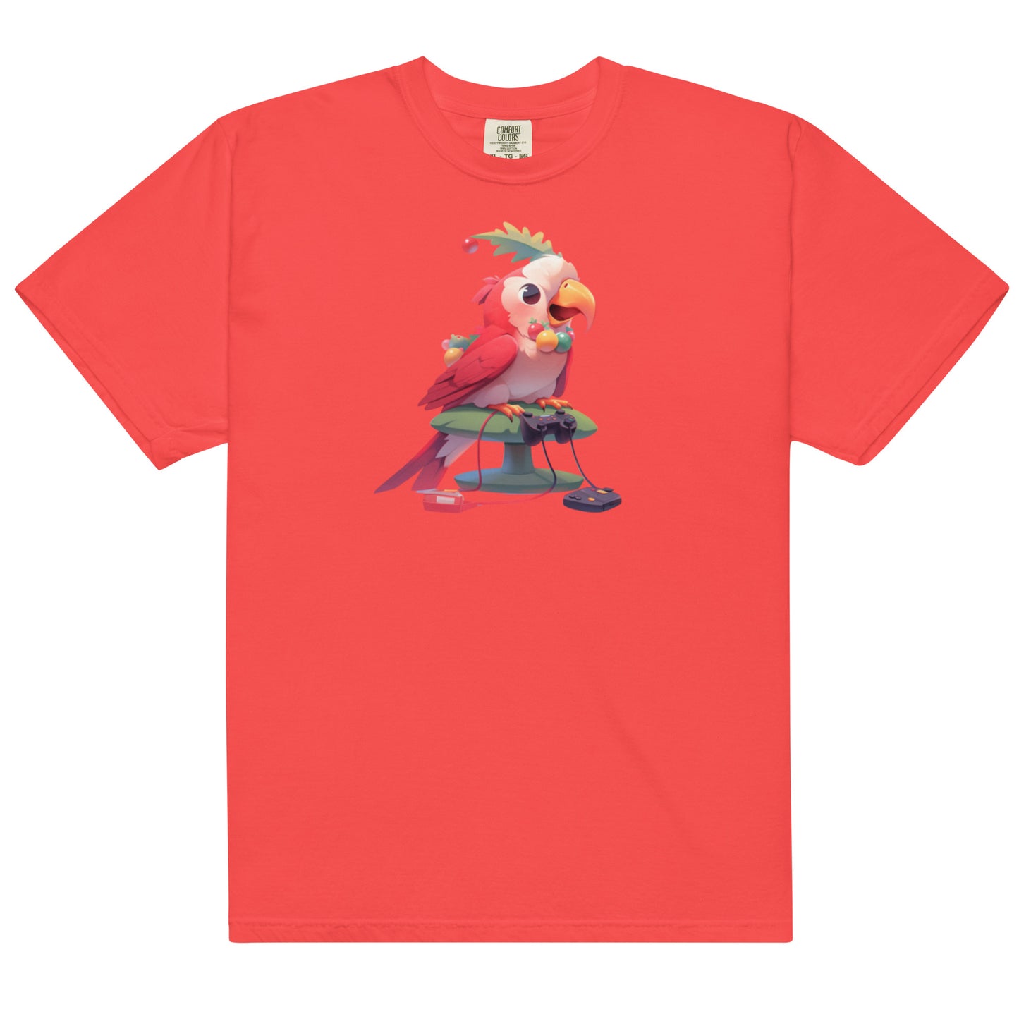 Cotorra Navideña #2 | Unisex garment-dyed heavyweight t-shirt