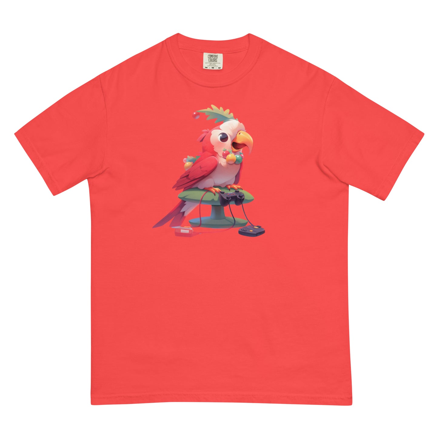 Cotorra Navideña #2 | Unisex garment-dyed heavyweight t-shirt