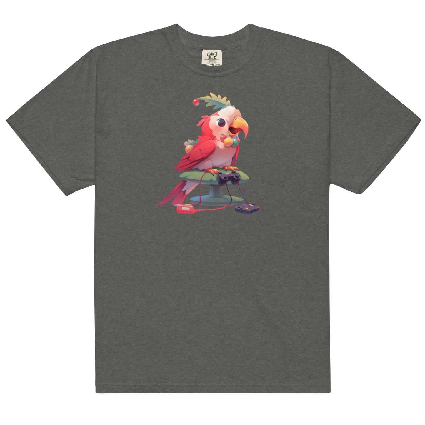 Cotorra Navideña #2 | Unisex garment-dyed heavyweight t-shirt