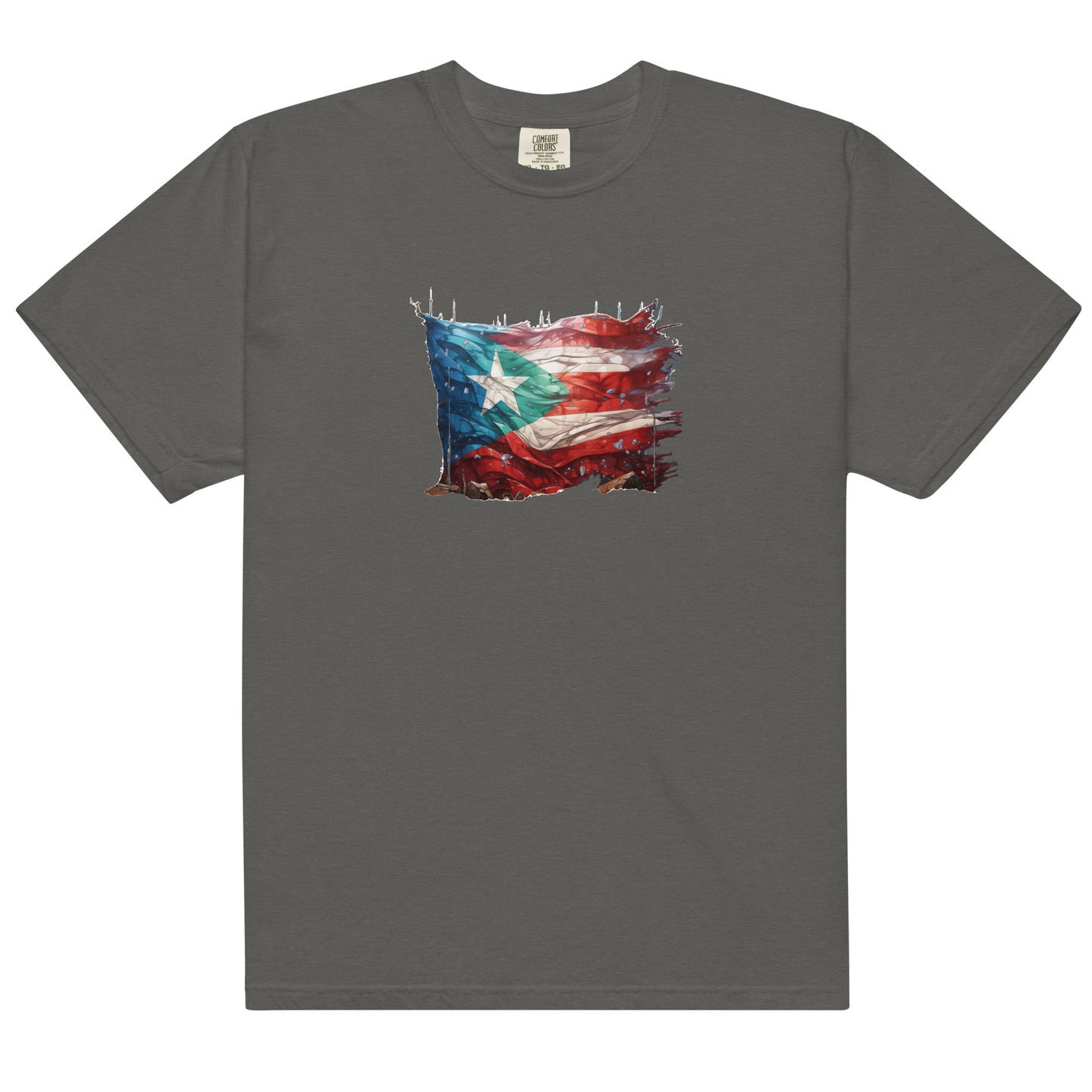 New Bandera PR 2024 | Unisex garment-dyed heavyweight t-shirt