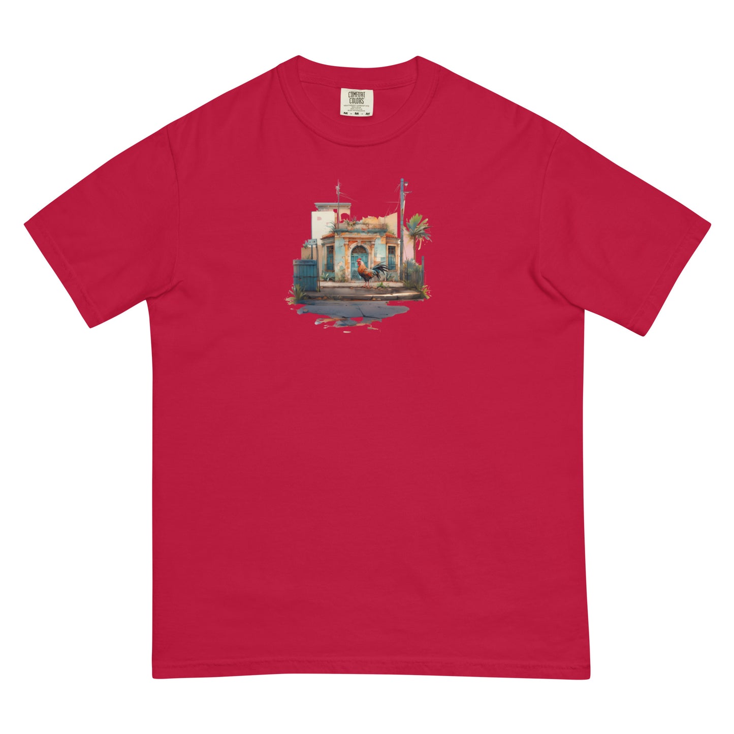 Gallo Boricua | Unisex garment-dyed heavyweight t-shirt