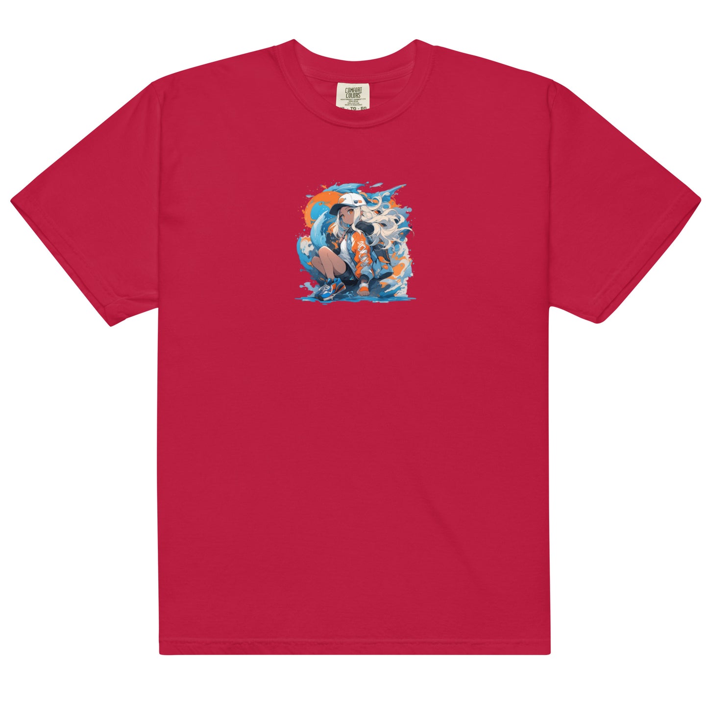 Fresh Urban Girl Style | Unisex garment-dyed heavyweight t-shirt