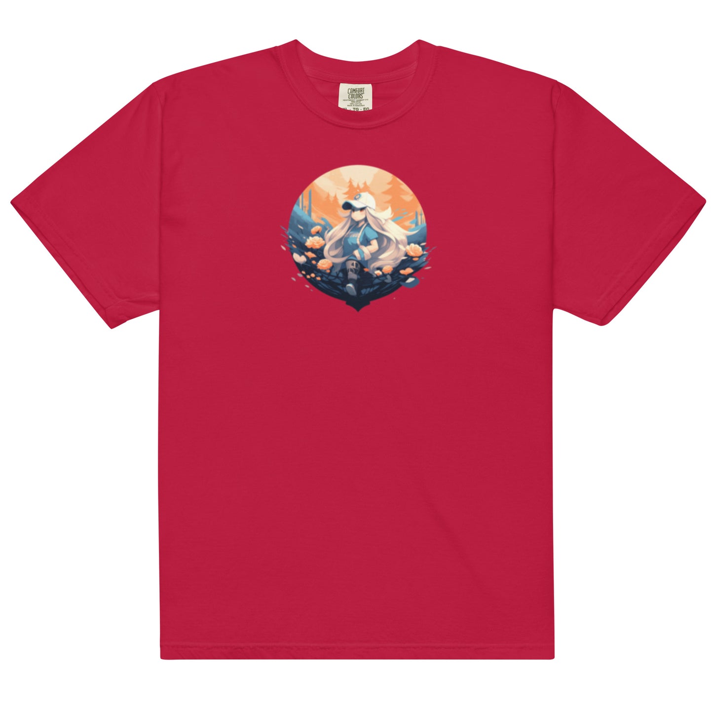 Clear Urban Girl Style | Unisex garment-dyed heavyweight t-shirt