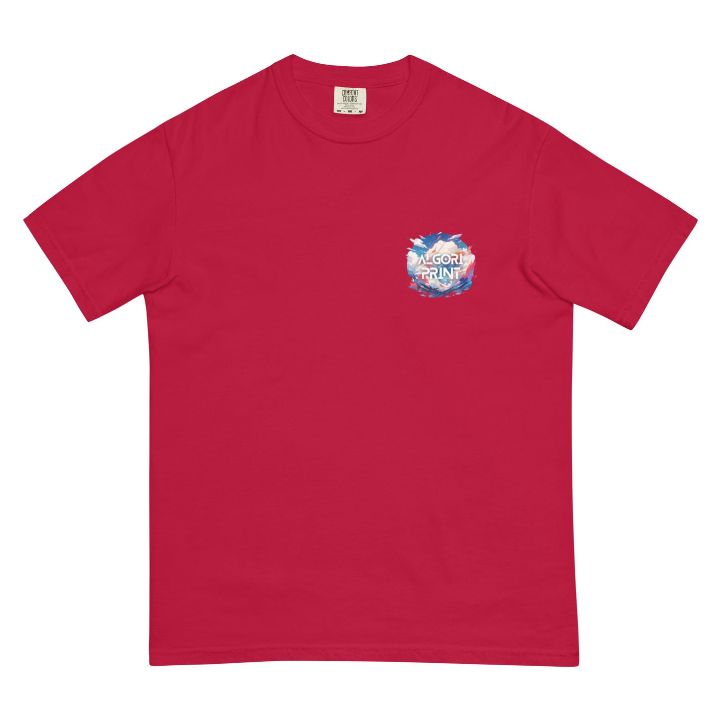 PR Palm Beach Algori Print Logo | Unisex garment-dyed heavyweight t-shirt