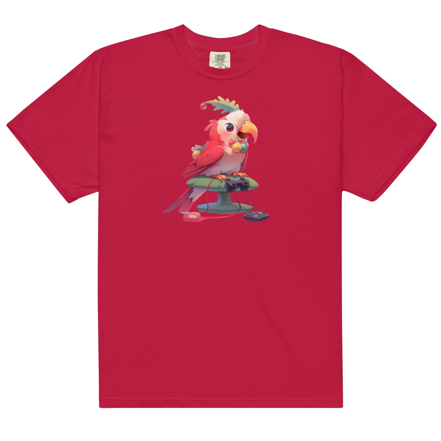 Cotorra Navideña #2 | Unisex garment-dyed heavyweight t-shirt