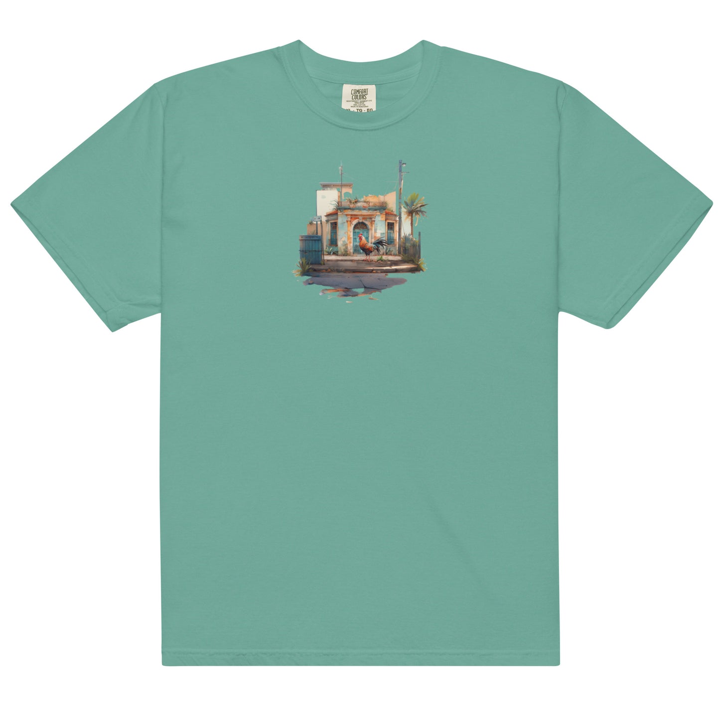 Gallo Boricua | Unisex garment-dyed heavyweight t-shirt