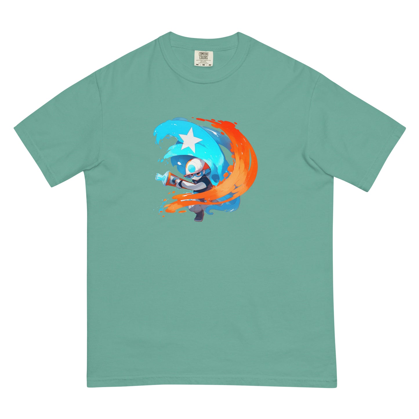 PR Paint Anime #3 | Unisex garment-dyed heavyweight t-shirt