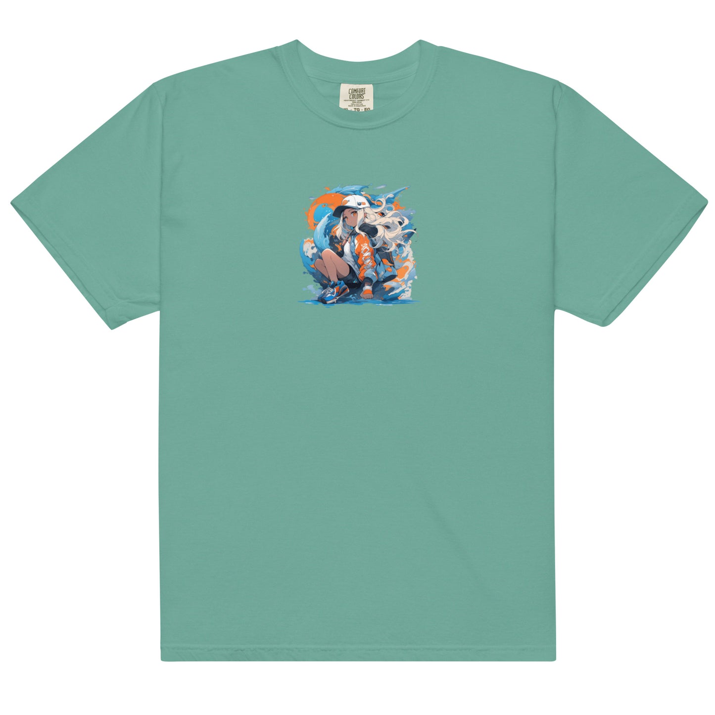 Fresh Urban Girl Style | Unisex garment-dyed heavyweight t-shirt