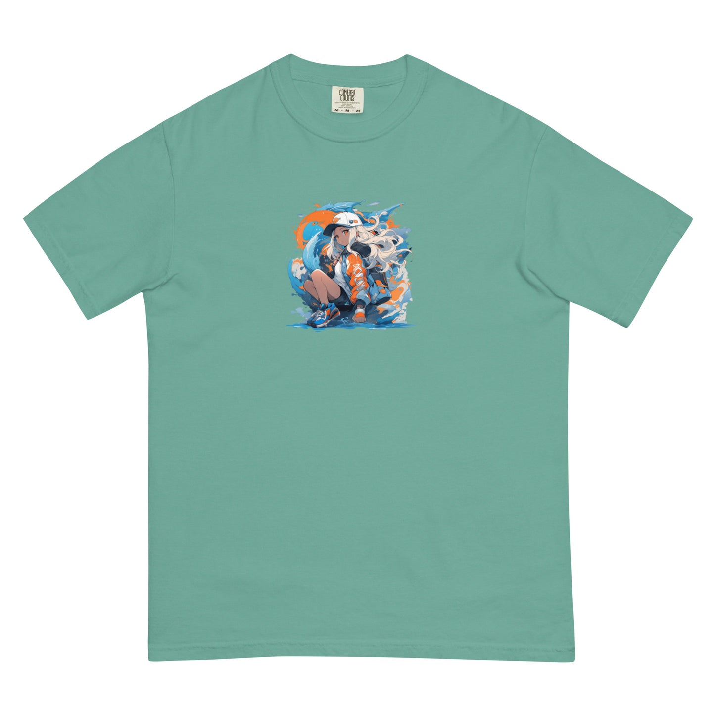 Fresh Urban Girl Style | Unisex garment-dyed heavyweight t-shirt