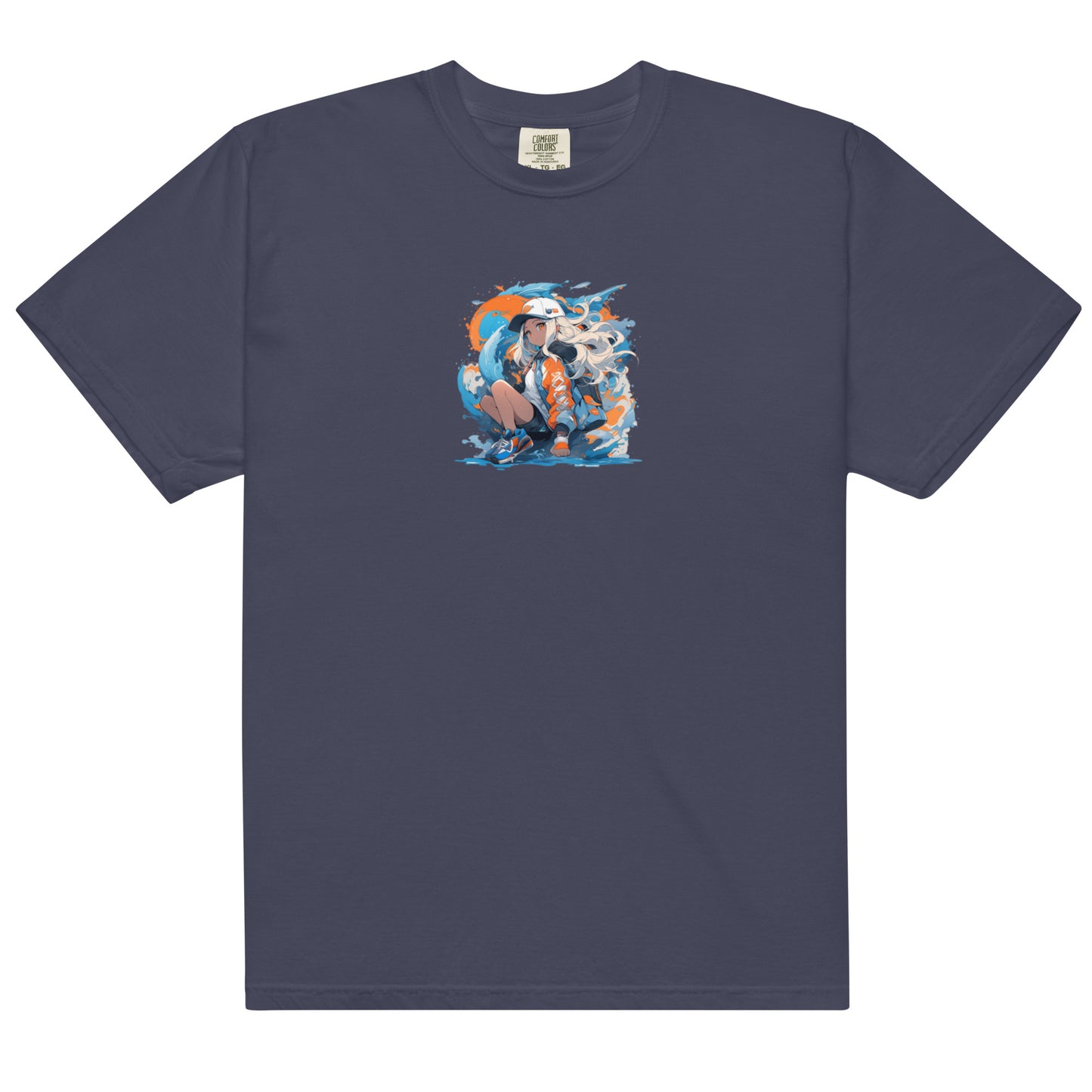 Fresh Urban Girl Style | Unisex garment-dyed heavyweight t-shirt