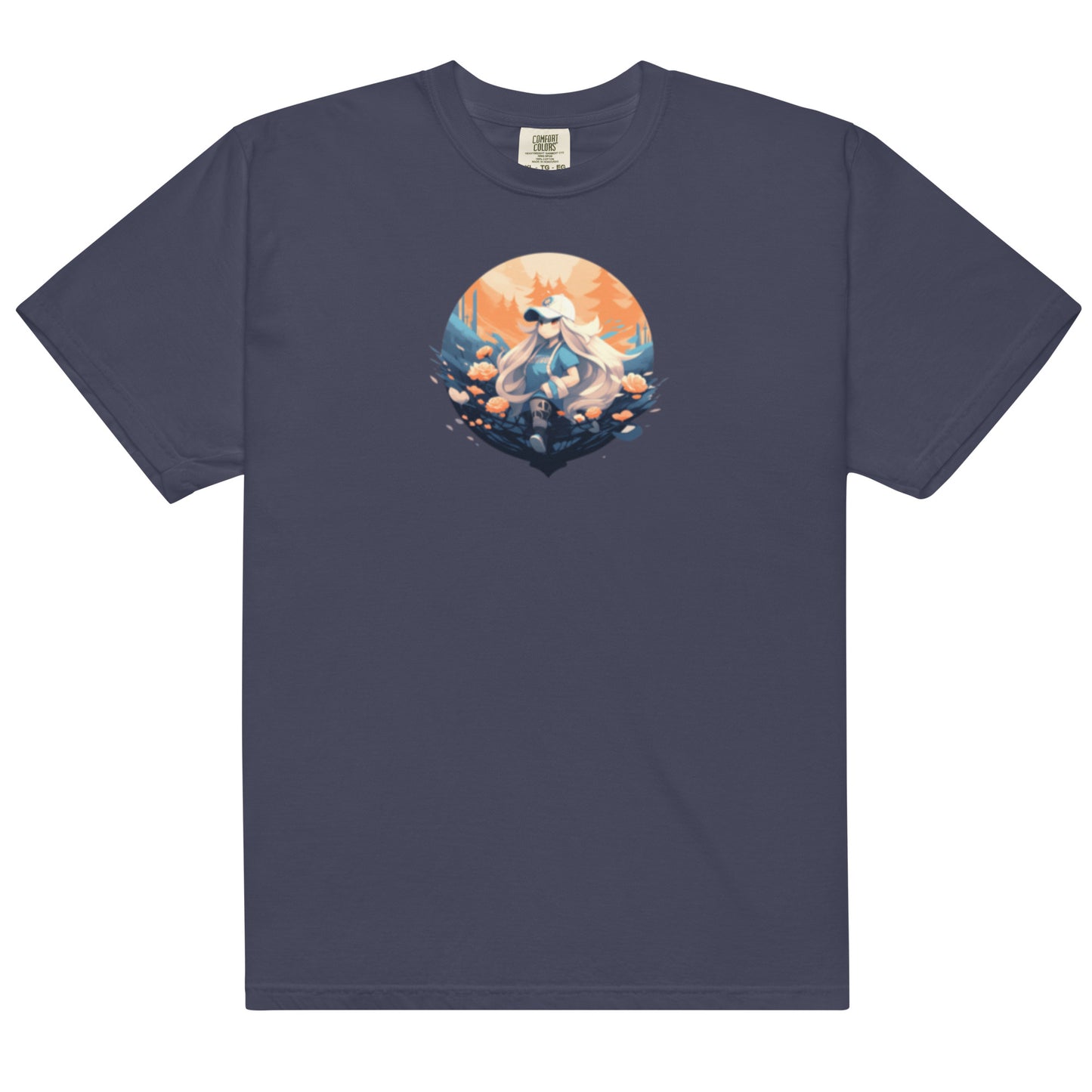 Clear Urban Girl Style | Unisex garment-dyed heavyweight t-shirt