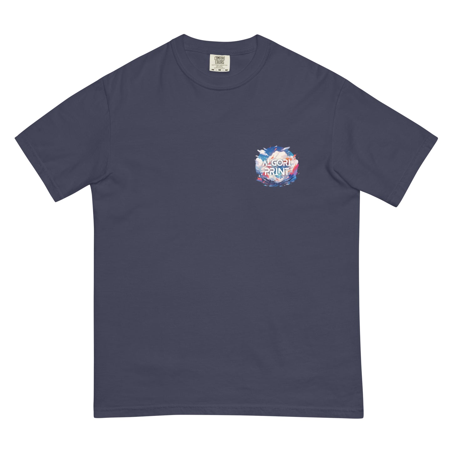 PR Palm Beach Algori Print Logo | Unisex garment-dyed heavyweight t-shirt