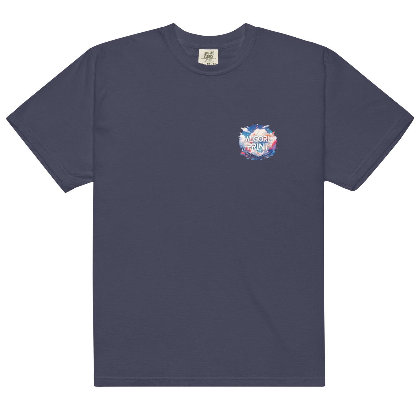 PR Palm Beach Algori Print Logo | Unisex garment-dyed heavyweight t-shirt