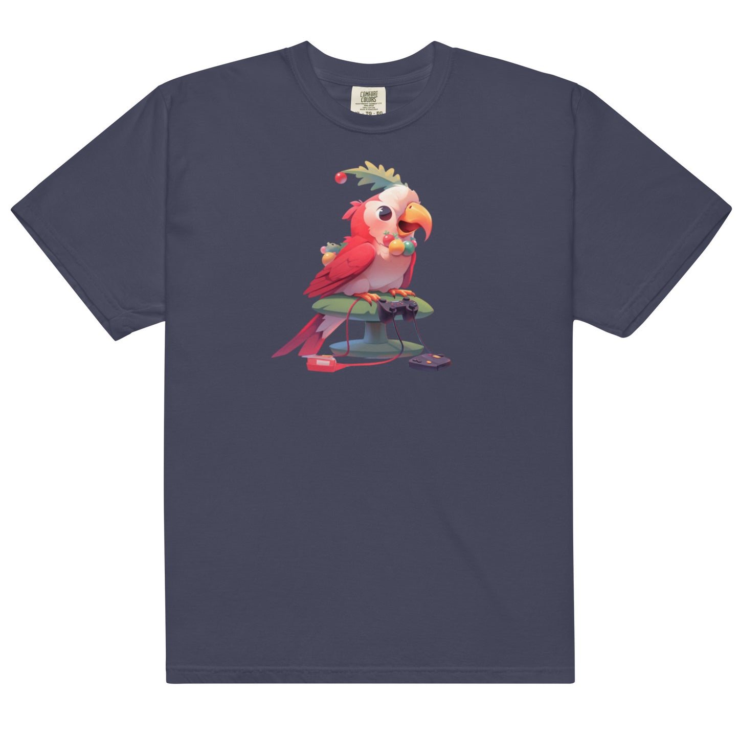 Cotorra Navideña #2 | Unisex garment-dyed heavyweight t-shirt