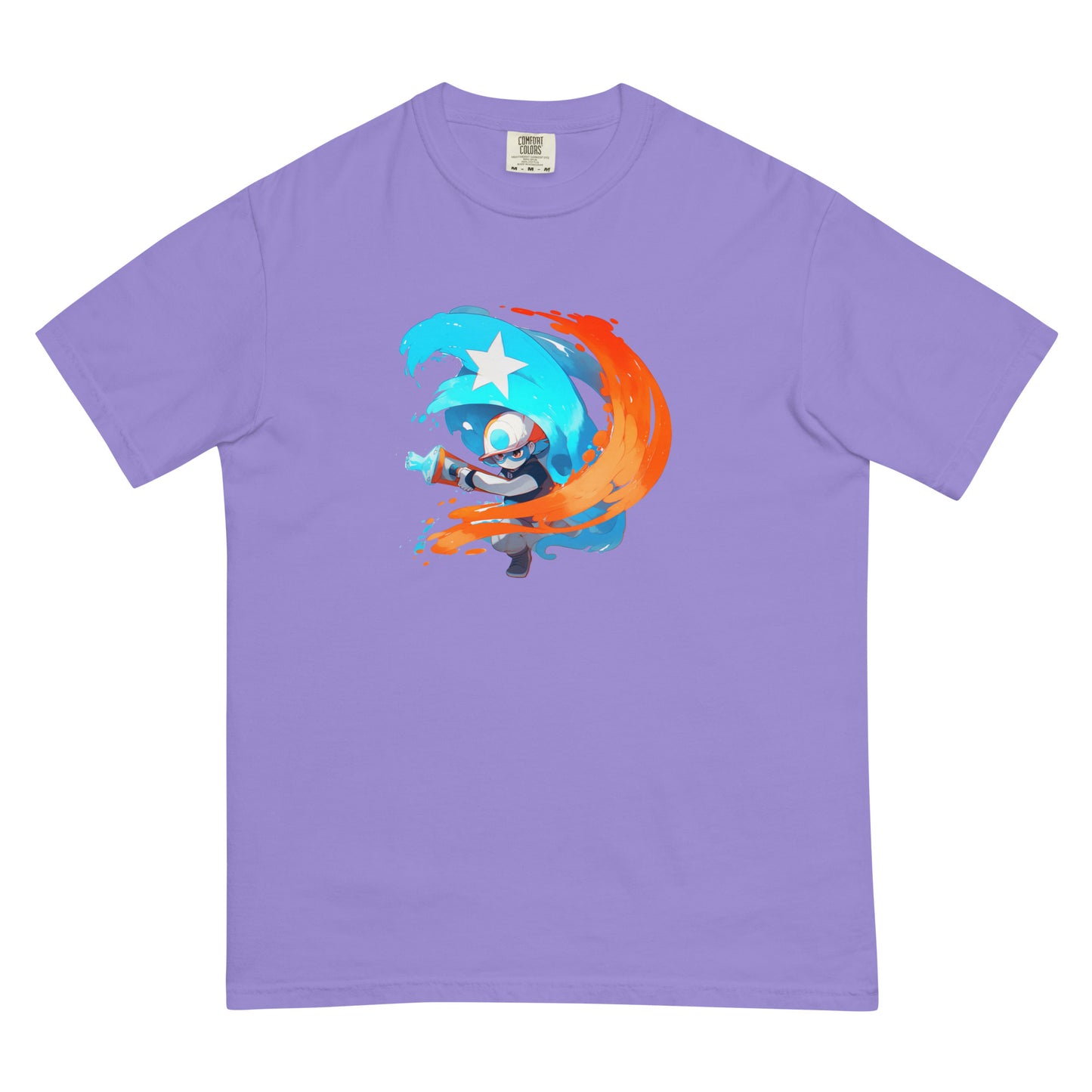 PR Paint Anime #3 | Unisex garment-dyed heavyweight t-shirt