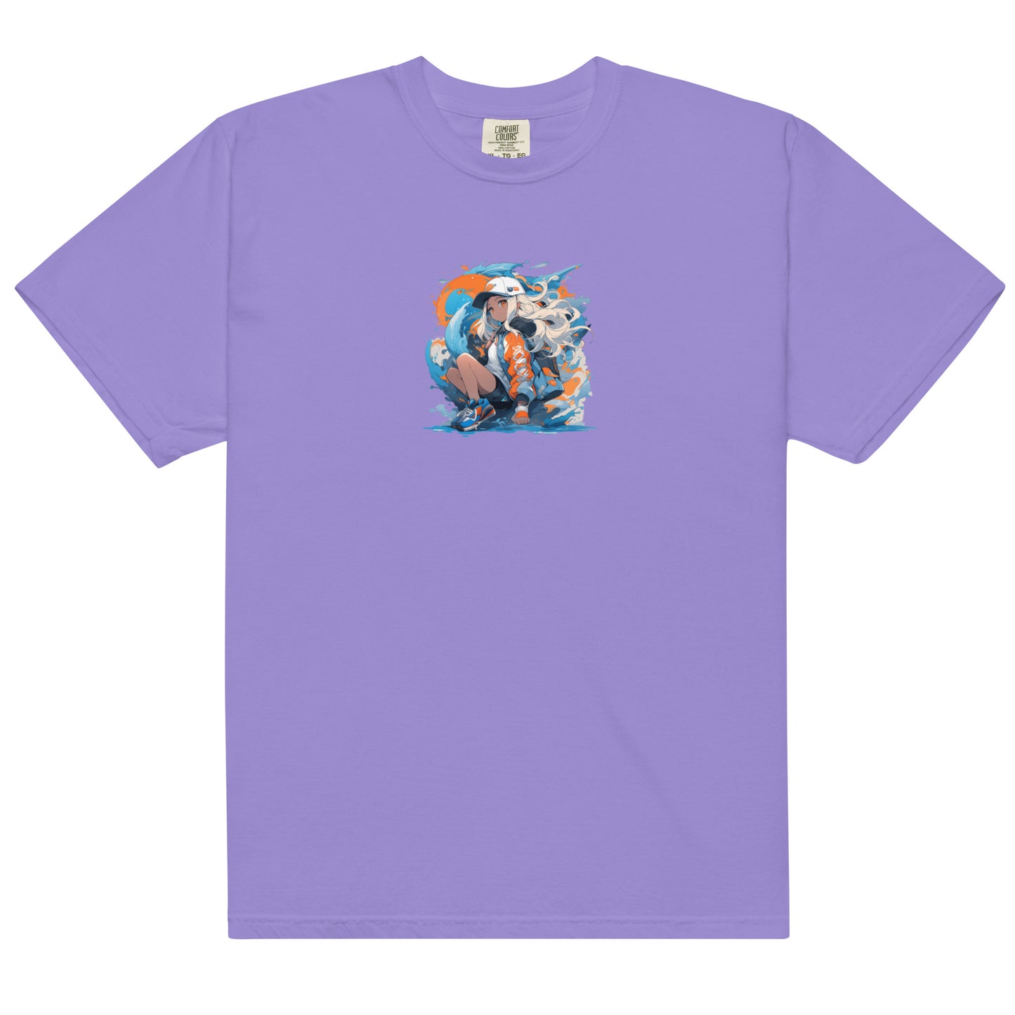 Fresh Urban Girl Style | Unisex garment-dyed heavyweight t-shirt
