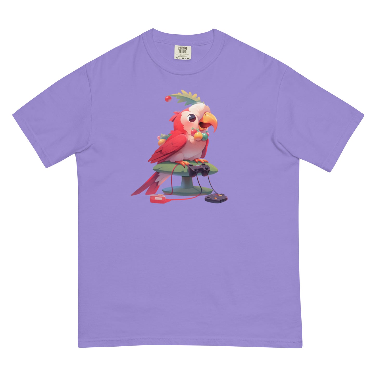 Cotorra Navideña #2 | Unisex garment-dyed heavyweight t-shirt