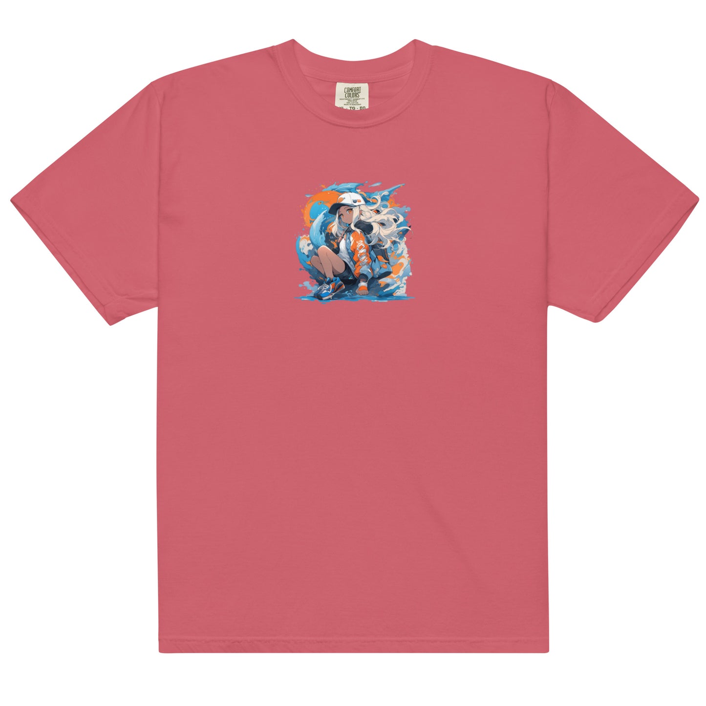 Fresh Urban Girl Style | Unisex garment-dyed heavyweight t-shirt