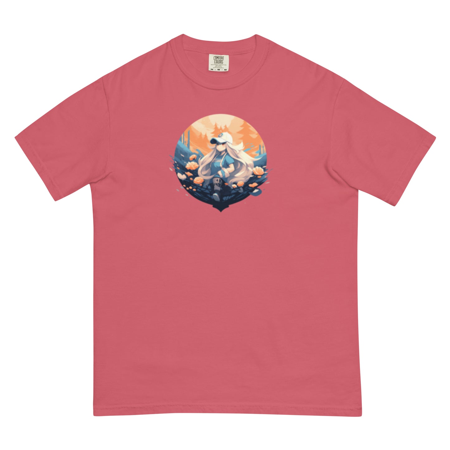 Clear Urban Girl Style | Unisex garment-dyed heavyweight t-shirt