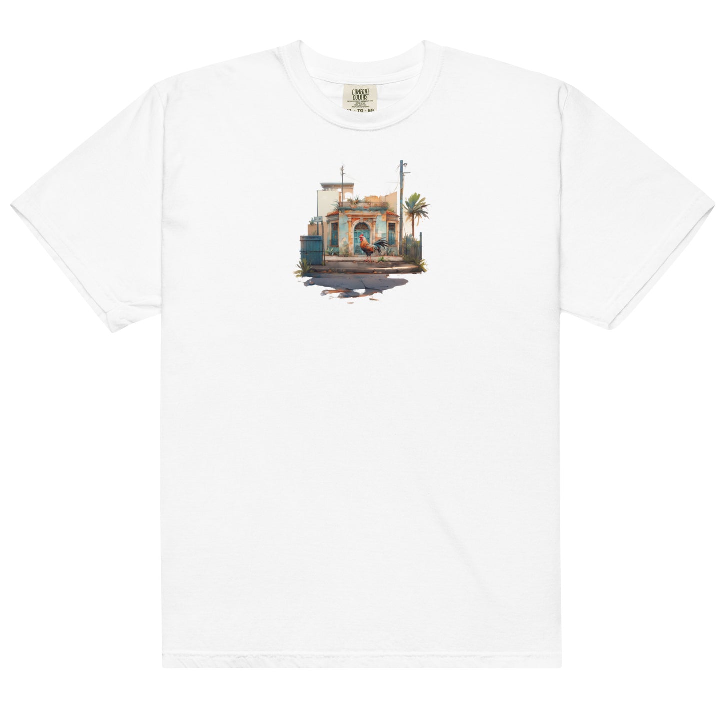 Gallo Boricua | Unisex garment-dyed heavyweight t-shirt