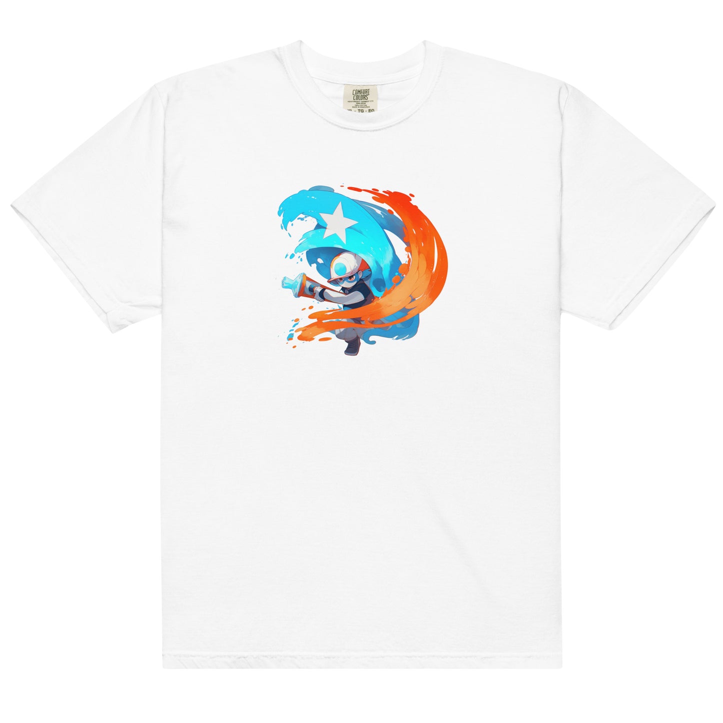 PR Paint Anime #3 | Unisex garment-dyed heavyweight t-shirt