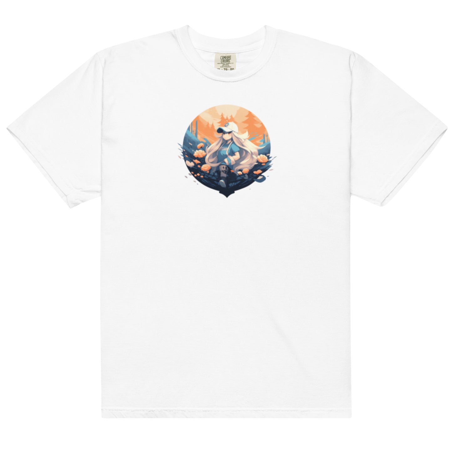 Clear Urban Girl Style | Unisex garment-dyed heavyweight t-shirt