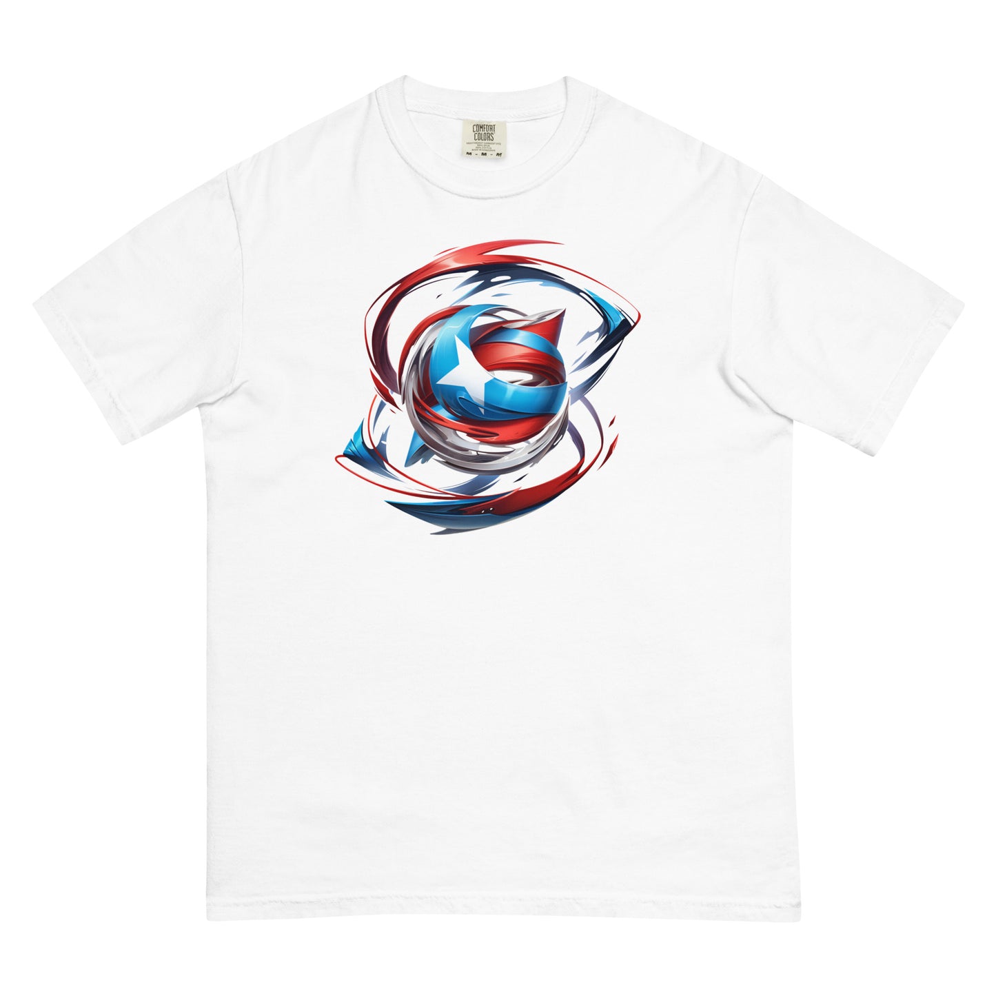 PR Logo Design #2 | Unisex garment-dyed heavyweight t-shirt