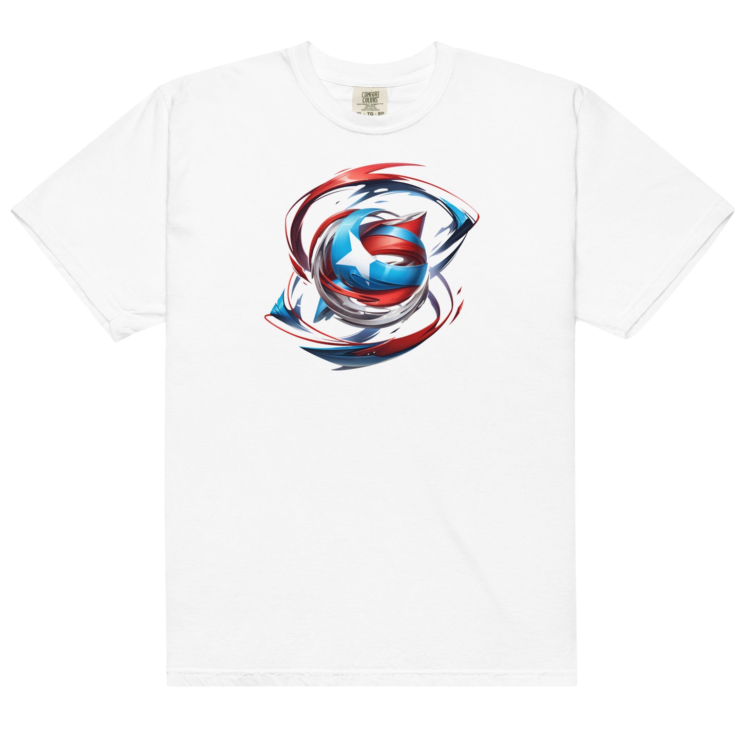 PR Logo Design #2 | Unisex garment-dyed heavyweight t-shirt