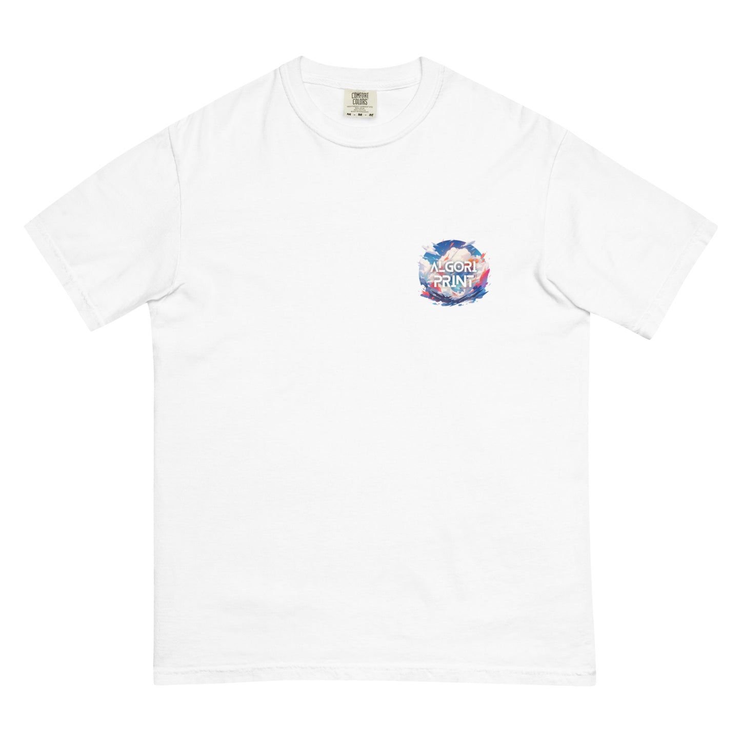 PR Palm Beach Algori Print Logo | Unisex garment-dyed heavyweight t-shirt
