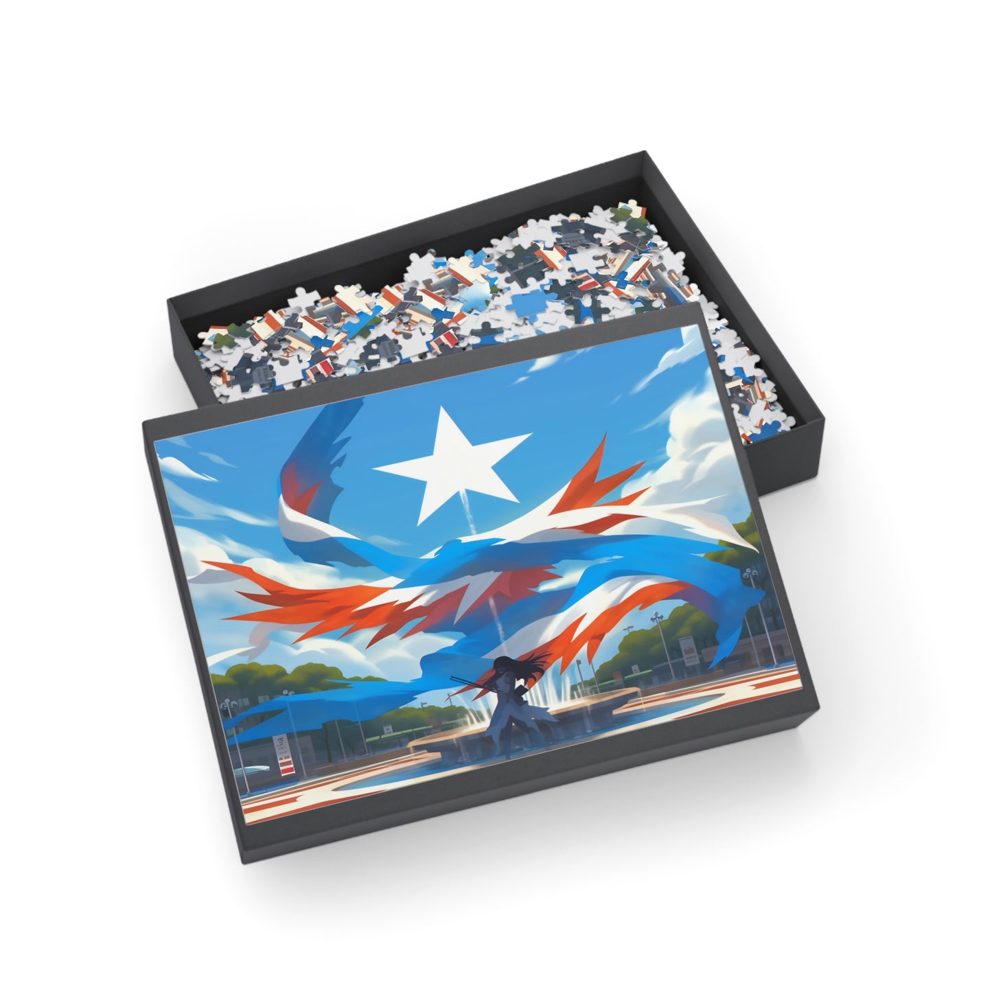 Fountain Paseo De La Princesa II | Puzzle (96, 252, 500, 1000-Piece)