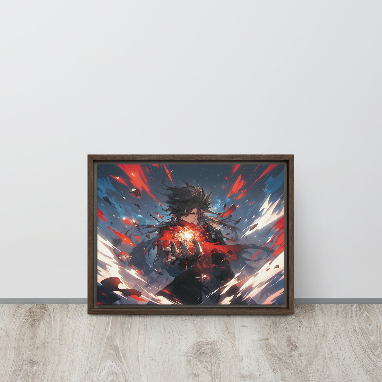 Magic Cube Anime | Framed canvas