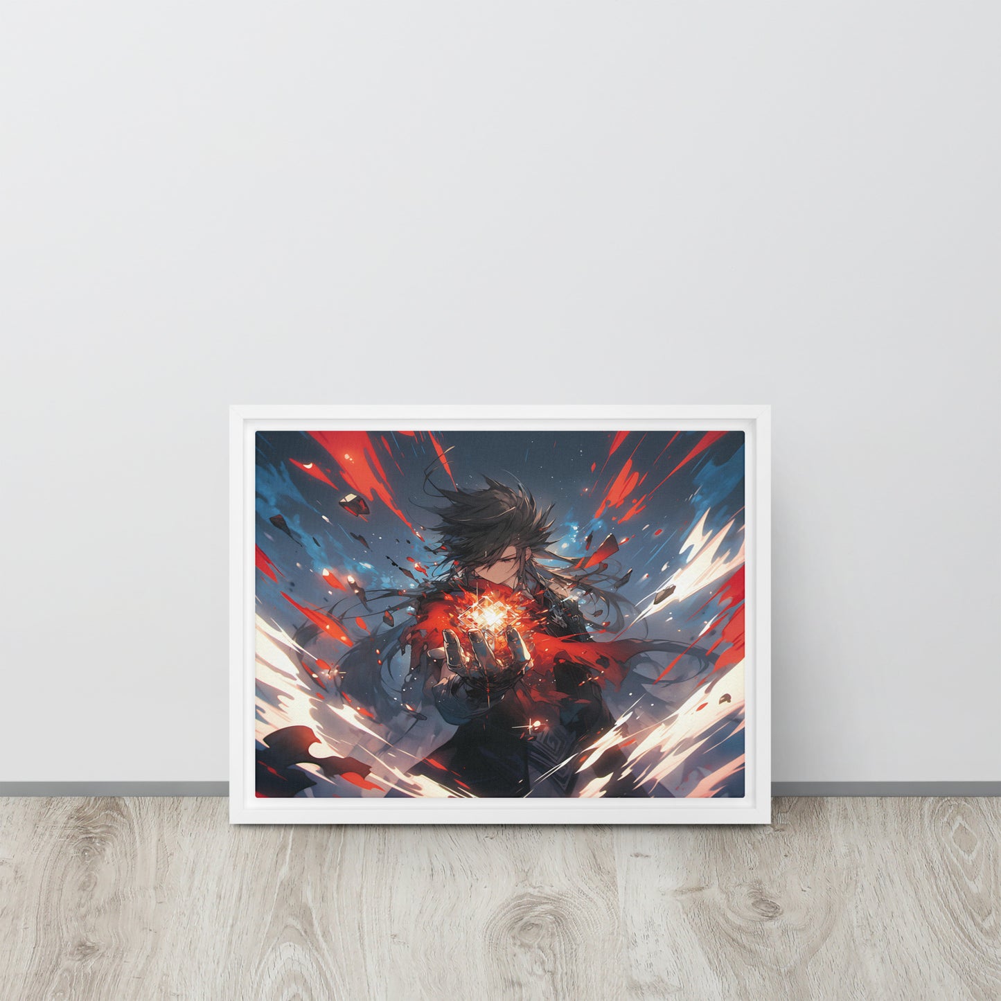 Magic Cube Anime | Framed canvas