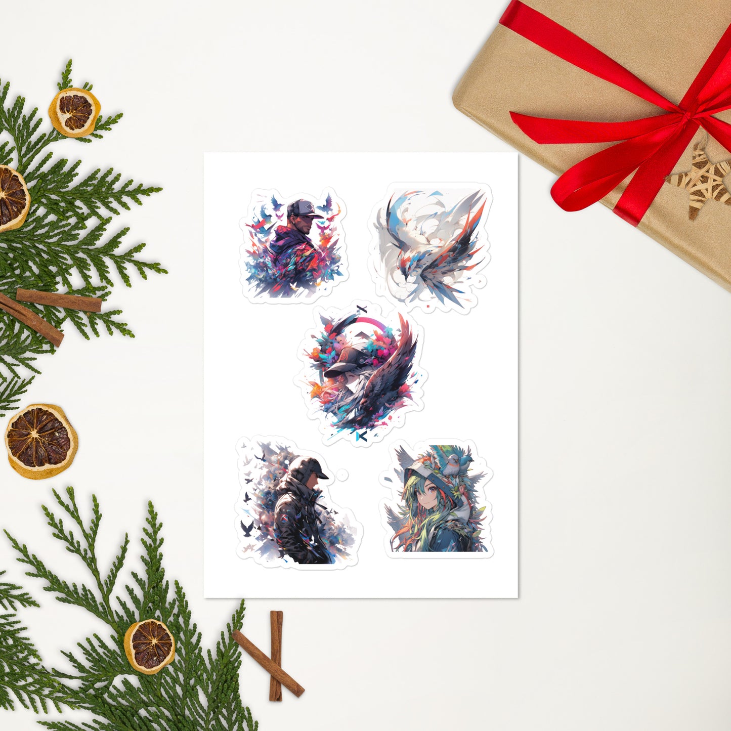 Urban phoenix mix | Sticker sheet