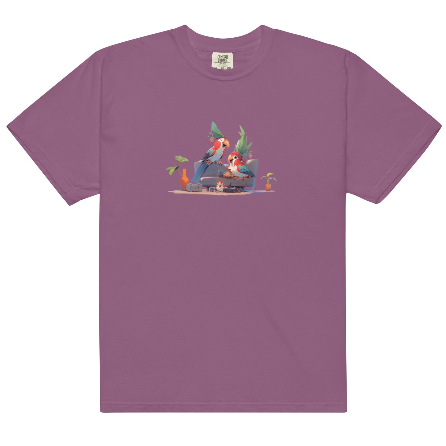 Cotorra Navideña #1 | Unisex garment-dyed heavyweight t-shirt
