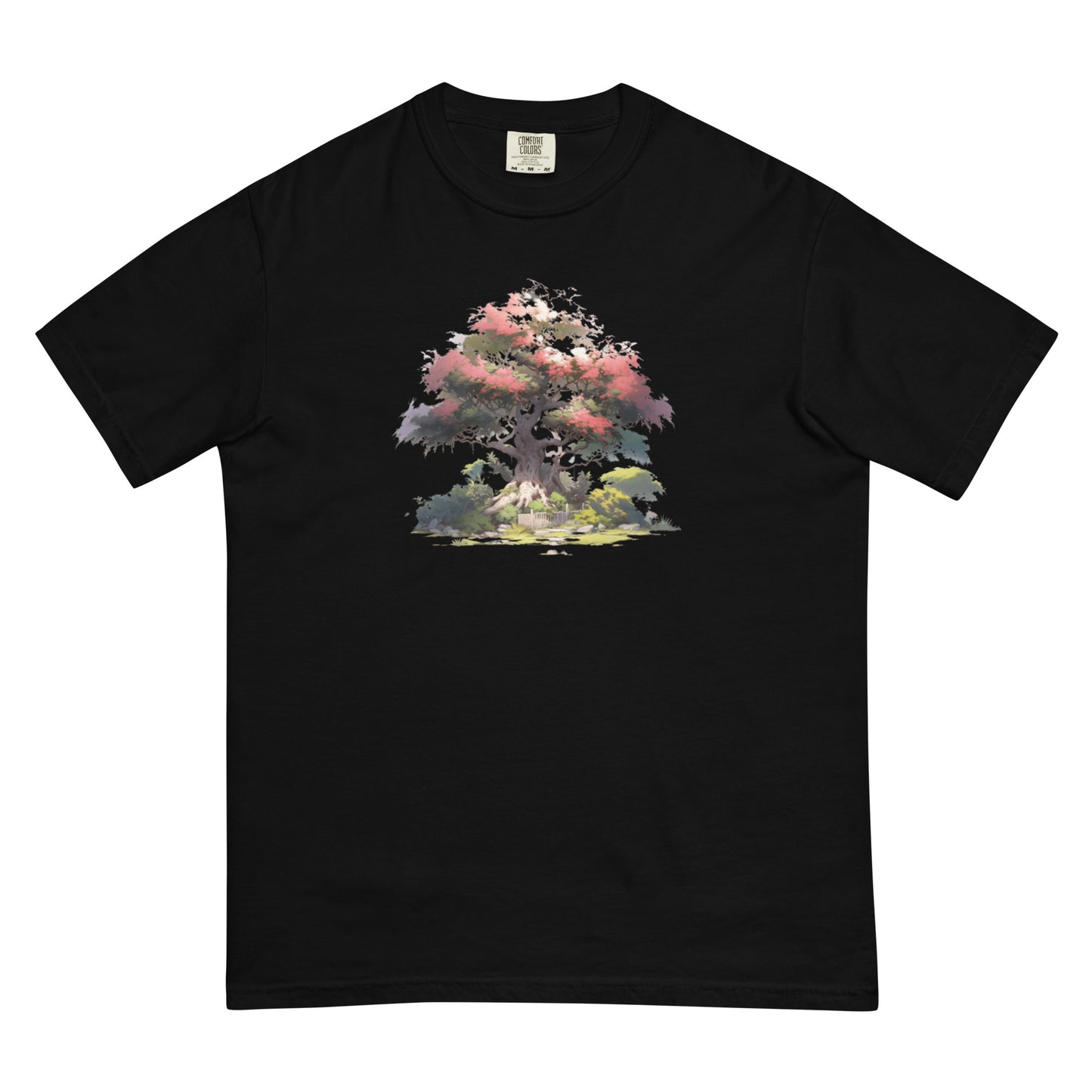 Red Tree | Unisex garment-dyed heavyweight t-shirt
