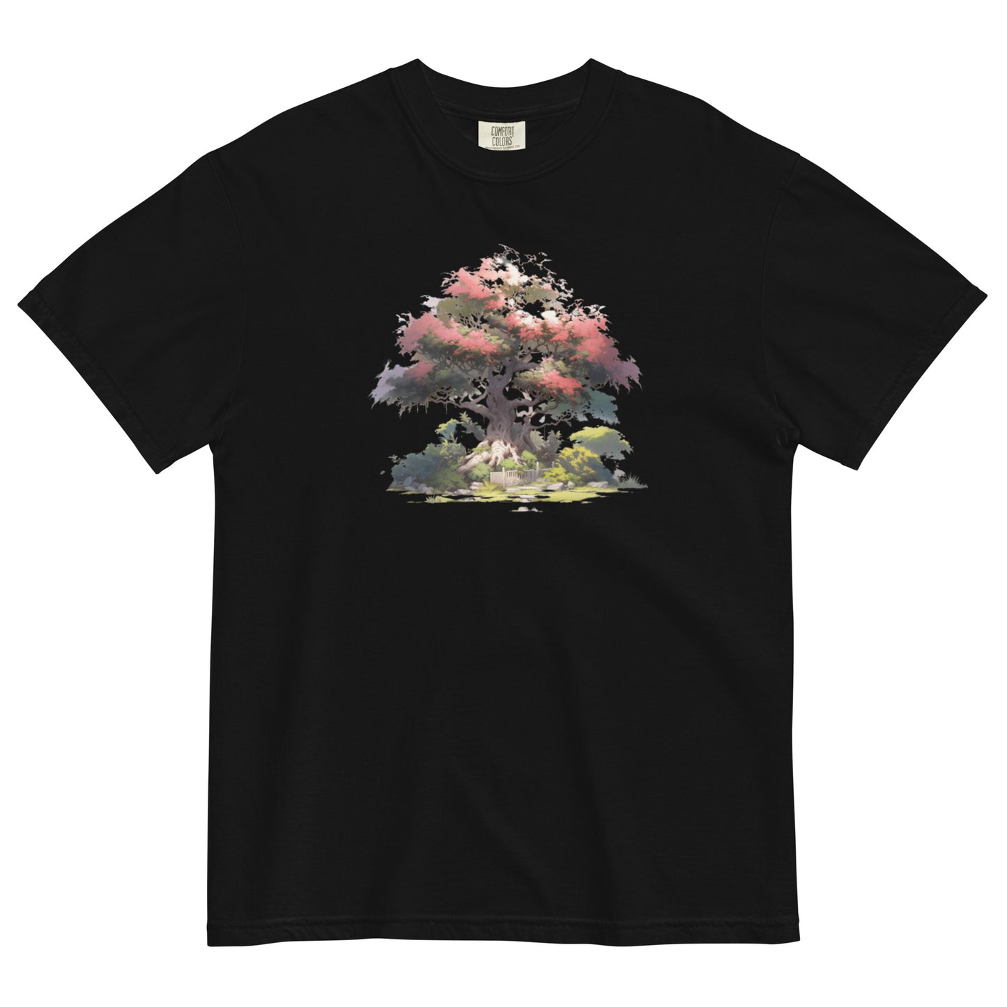 Red Tree | Unisex garment-dyed heavyweight t-shirt