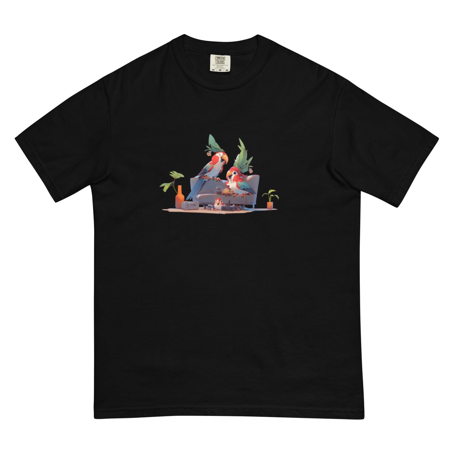 Cotorra Navideña #1 | Unisex garment-dyed heavyweight t-shirt