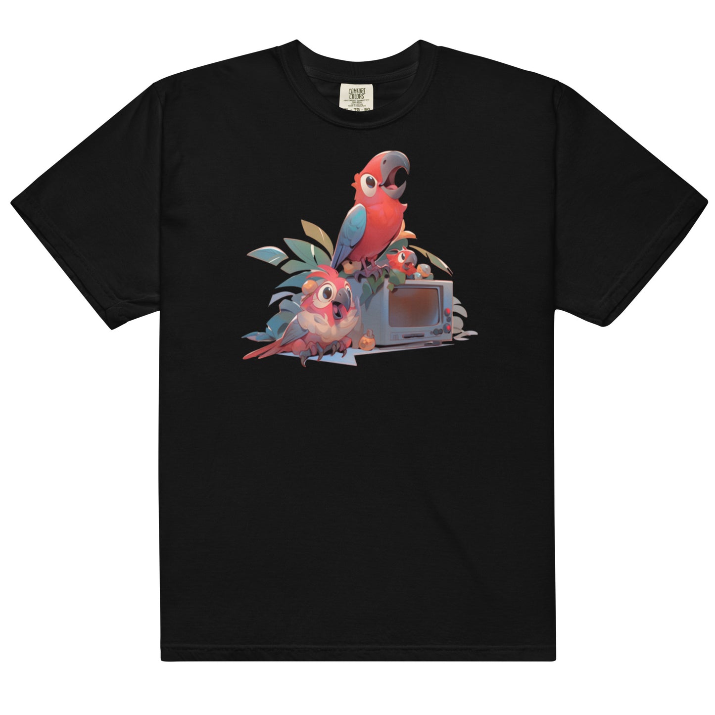 Cotorra Navideña #3 | Unisex garment-dyed heavyweight t-shirt