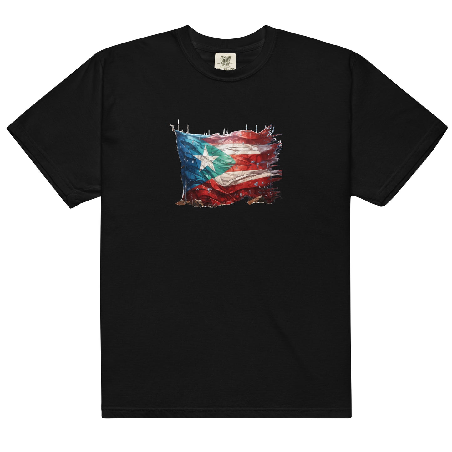 New Bandera PR 2024 | Unisex garment-dyed heavyweight t-shirt