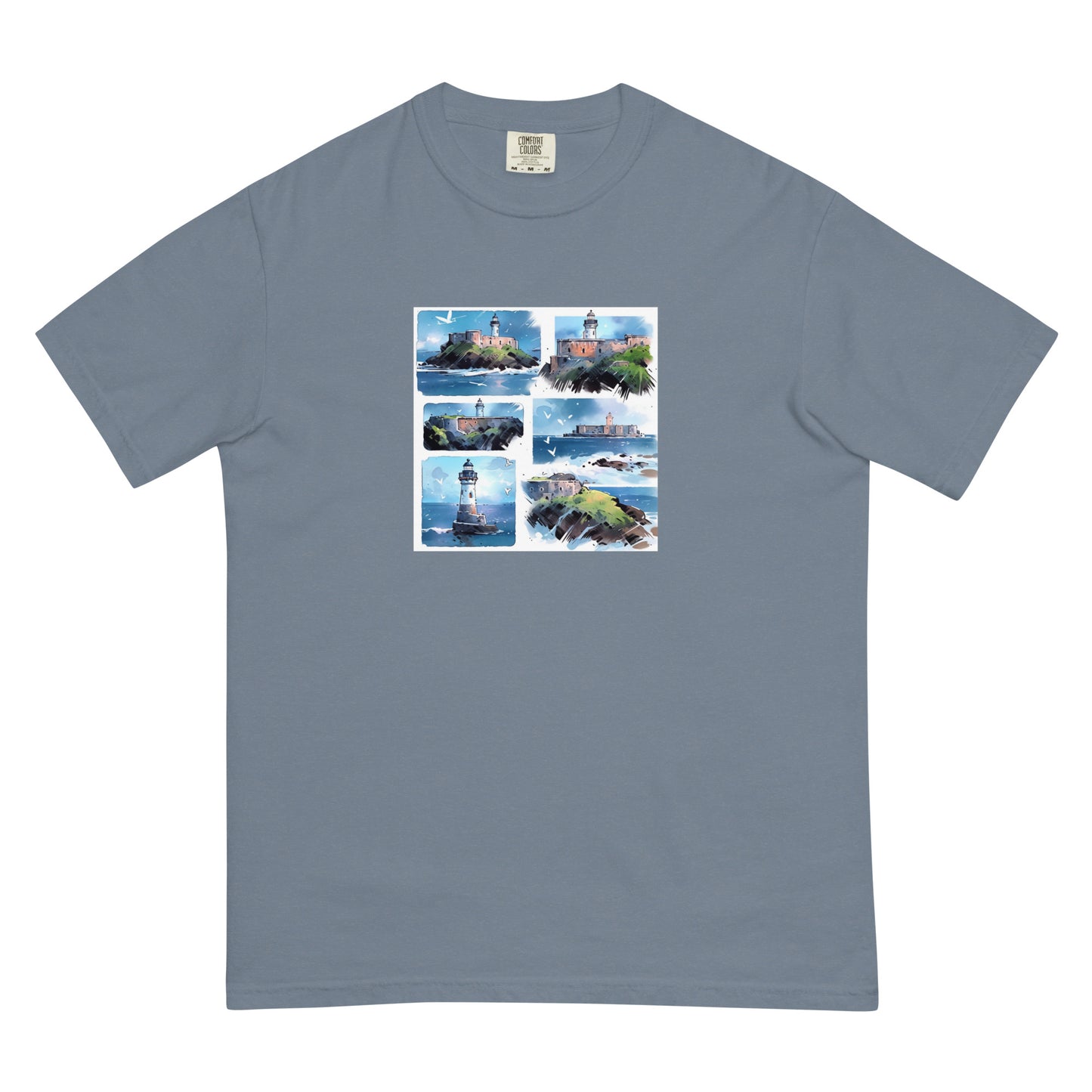 Old San Juan | Unisex garment-dyed heavyweight t-shirt