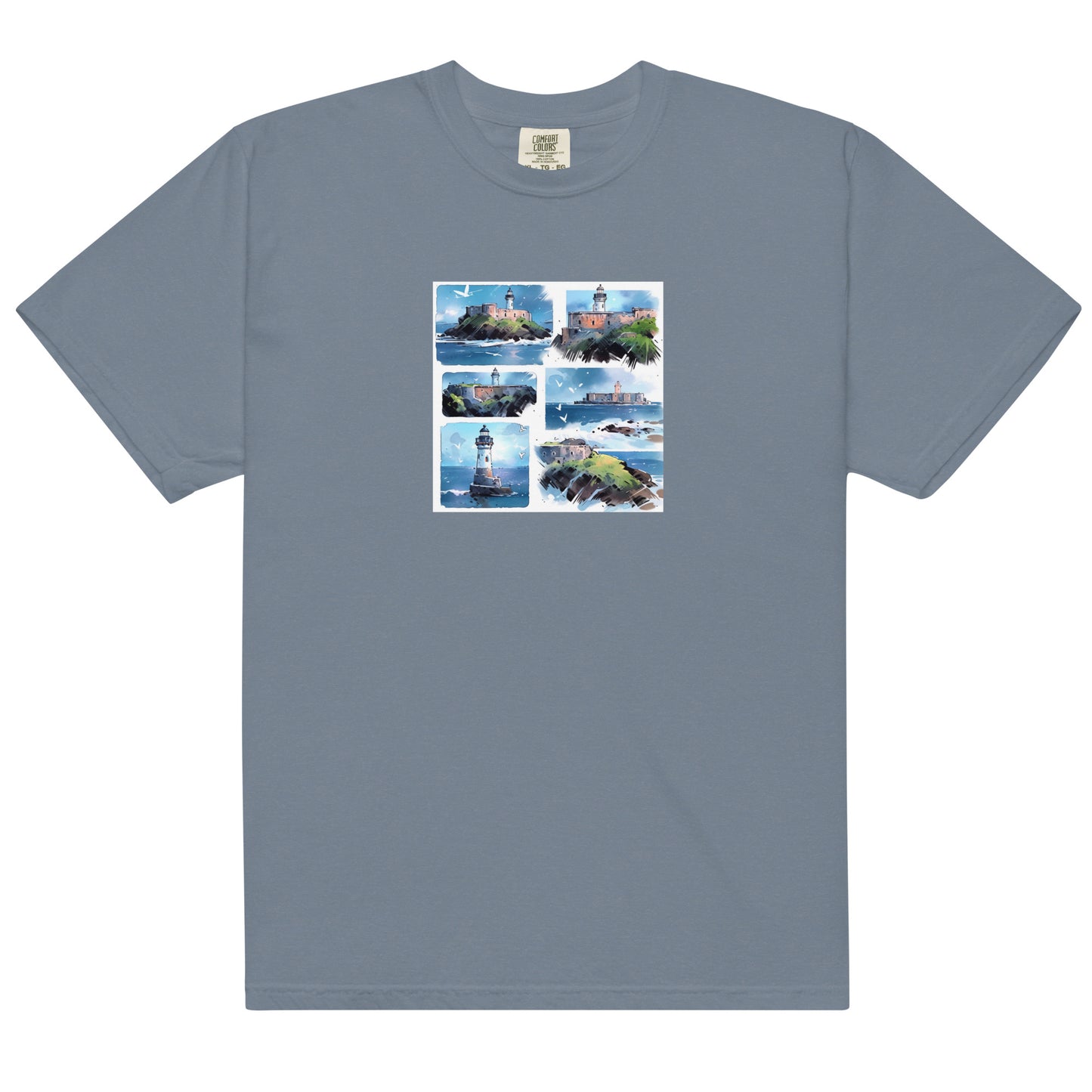 Old San Juan | Unisex garment-dyed heavyweight t-shirt