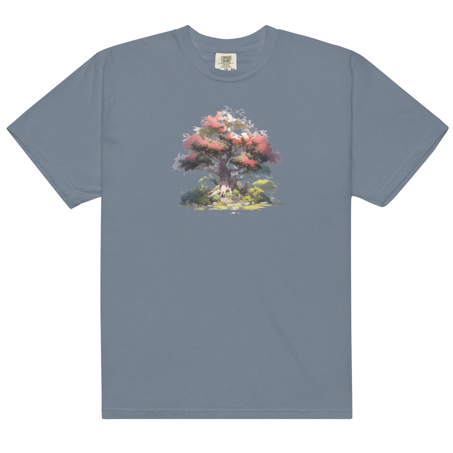 Red Tree | Unisex garment-dyed heavyweight t-shirt