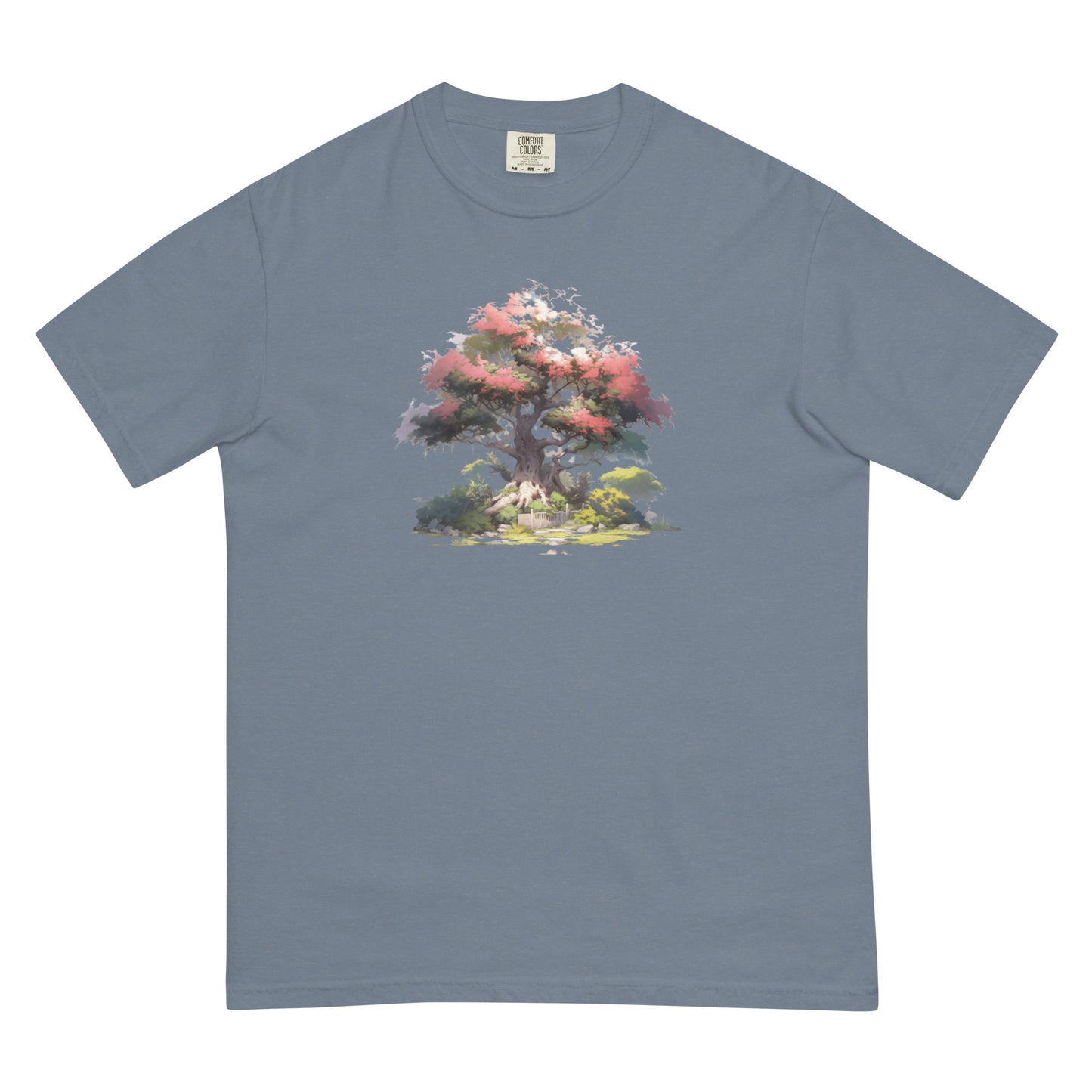 Red Tree | Unisex garment-dyed heavyweight t-shirt