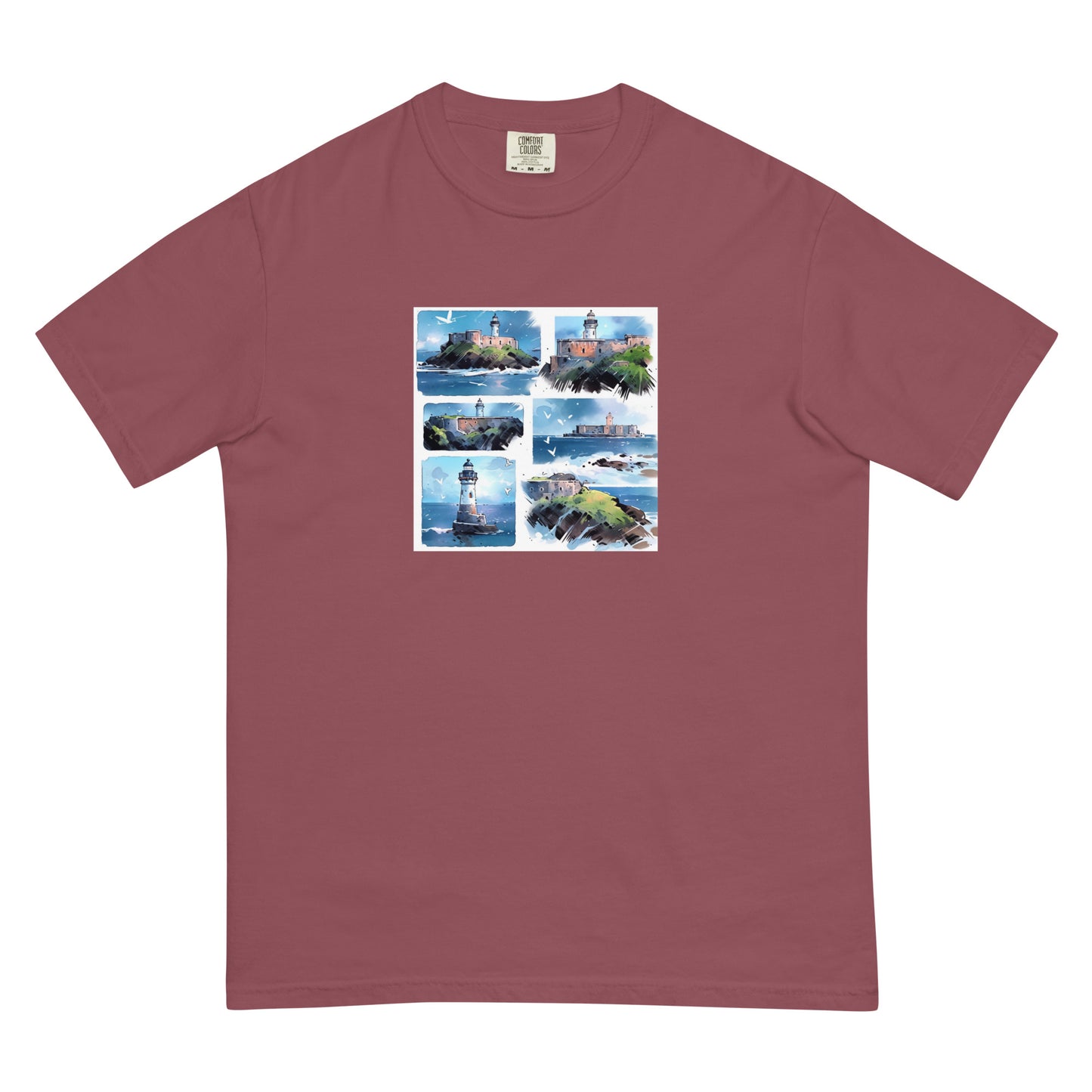 Old San Juan | Unisex garment-dyed heavyweight t-shirt