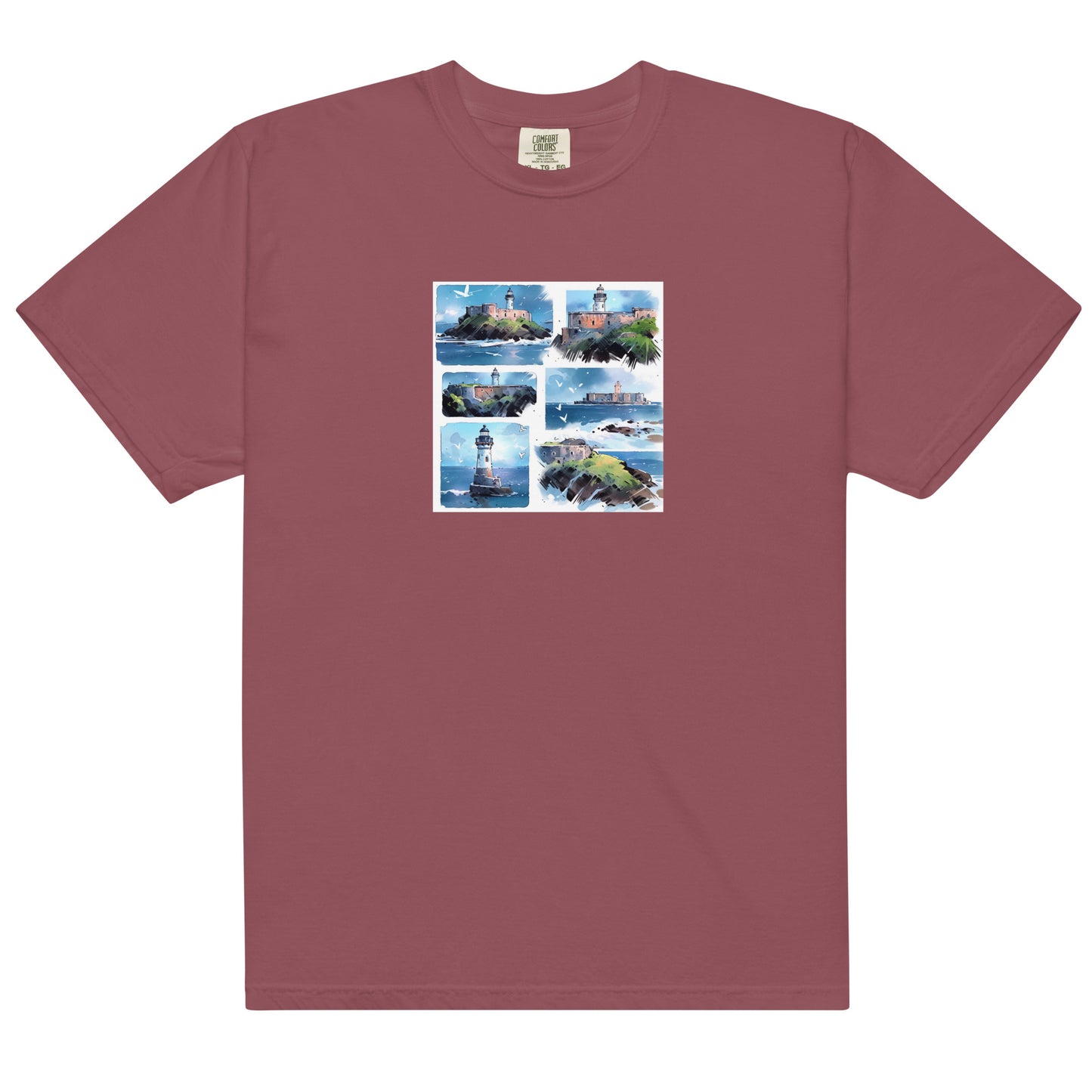 Old San Juan | Unisex garment-dyed heavyweight t-shirt