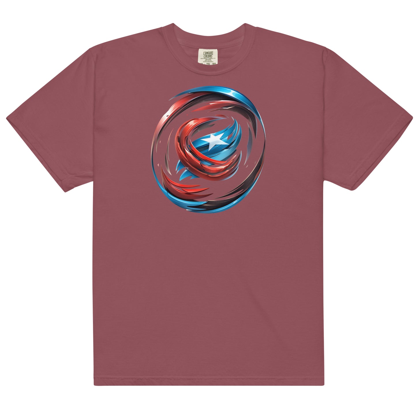 PR Logo Design #3 | Unisex garment-dyed heavyweight t-shirt