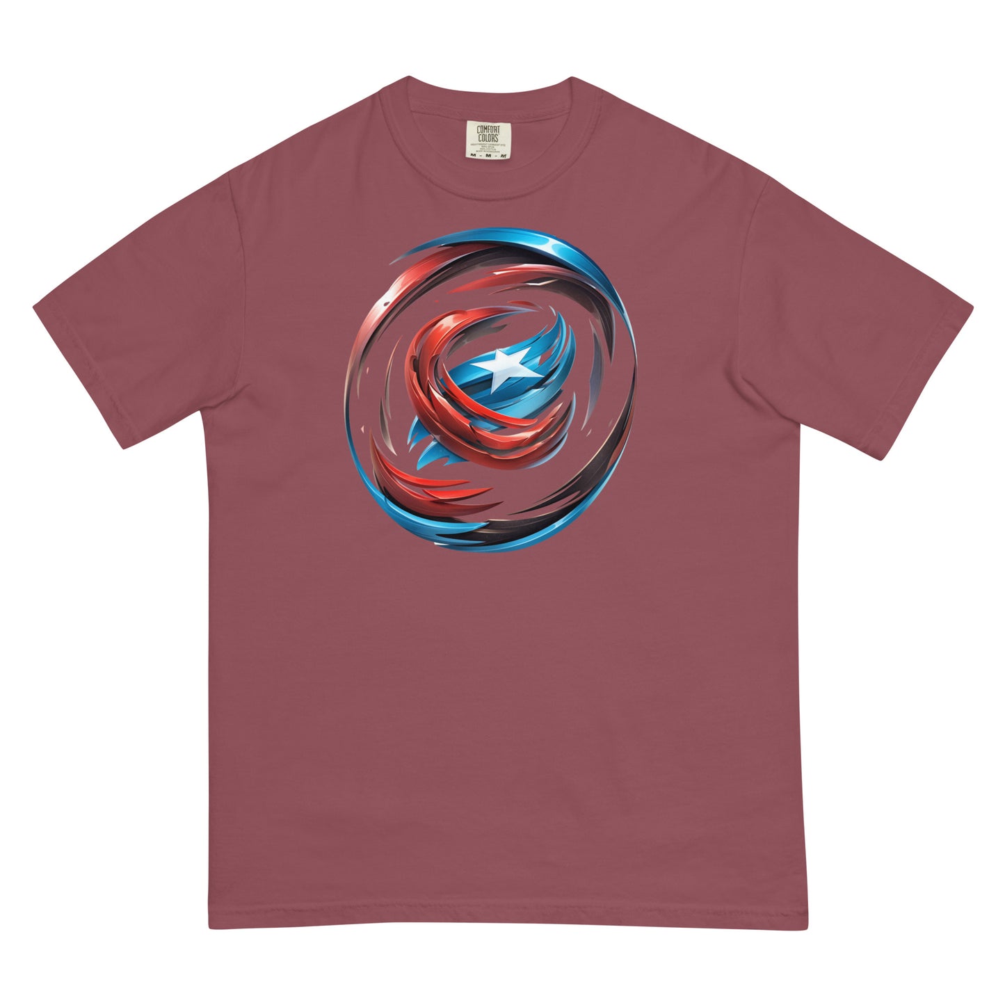 PR Logo Design #3 | Unisex garment-dyed heavyweight t-shirt