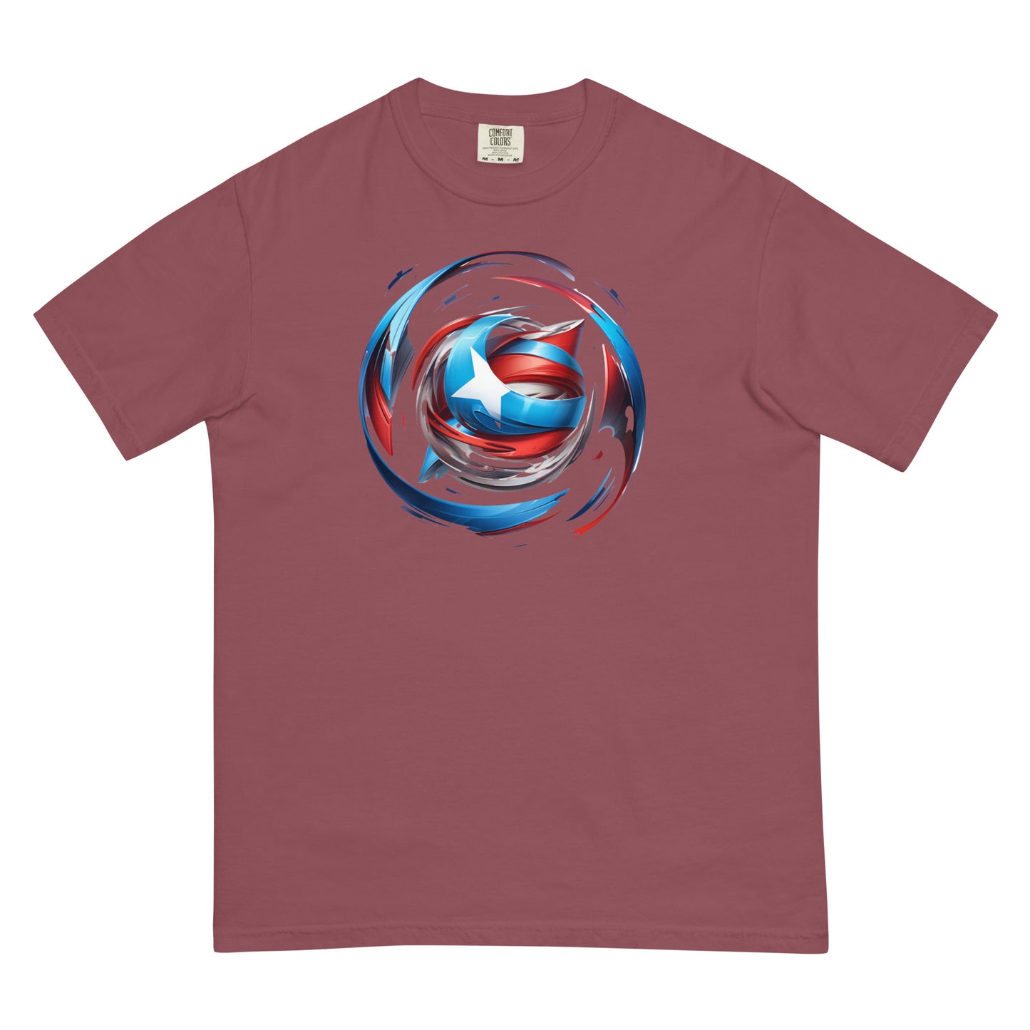 PR Logo Design #1 | Unisex garment-dyed heavyweight t-shirt