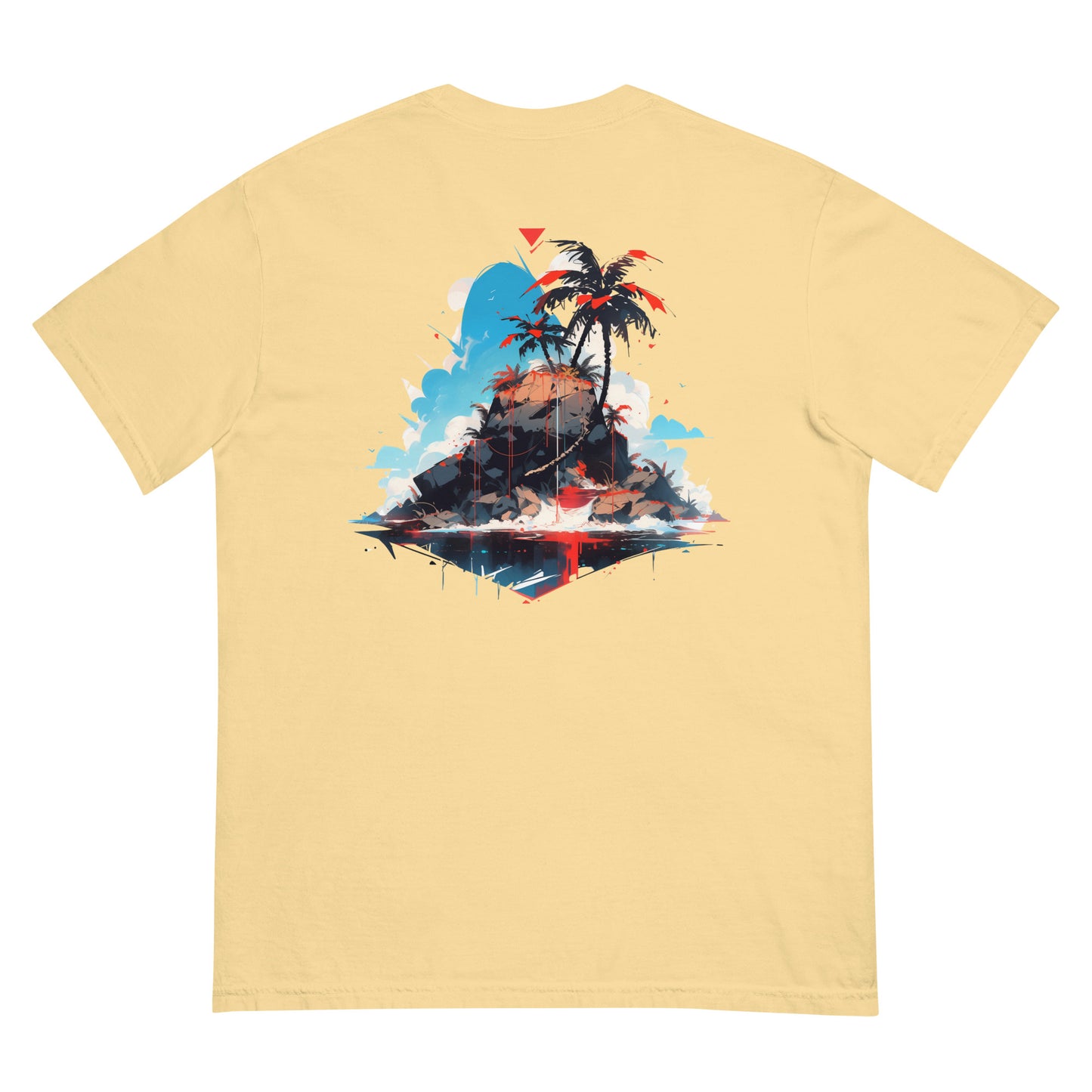 Tropical Cloud || Unisex garment-dyed heavyweight t-shirt