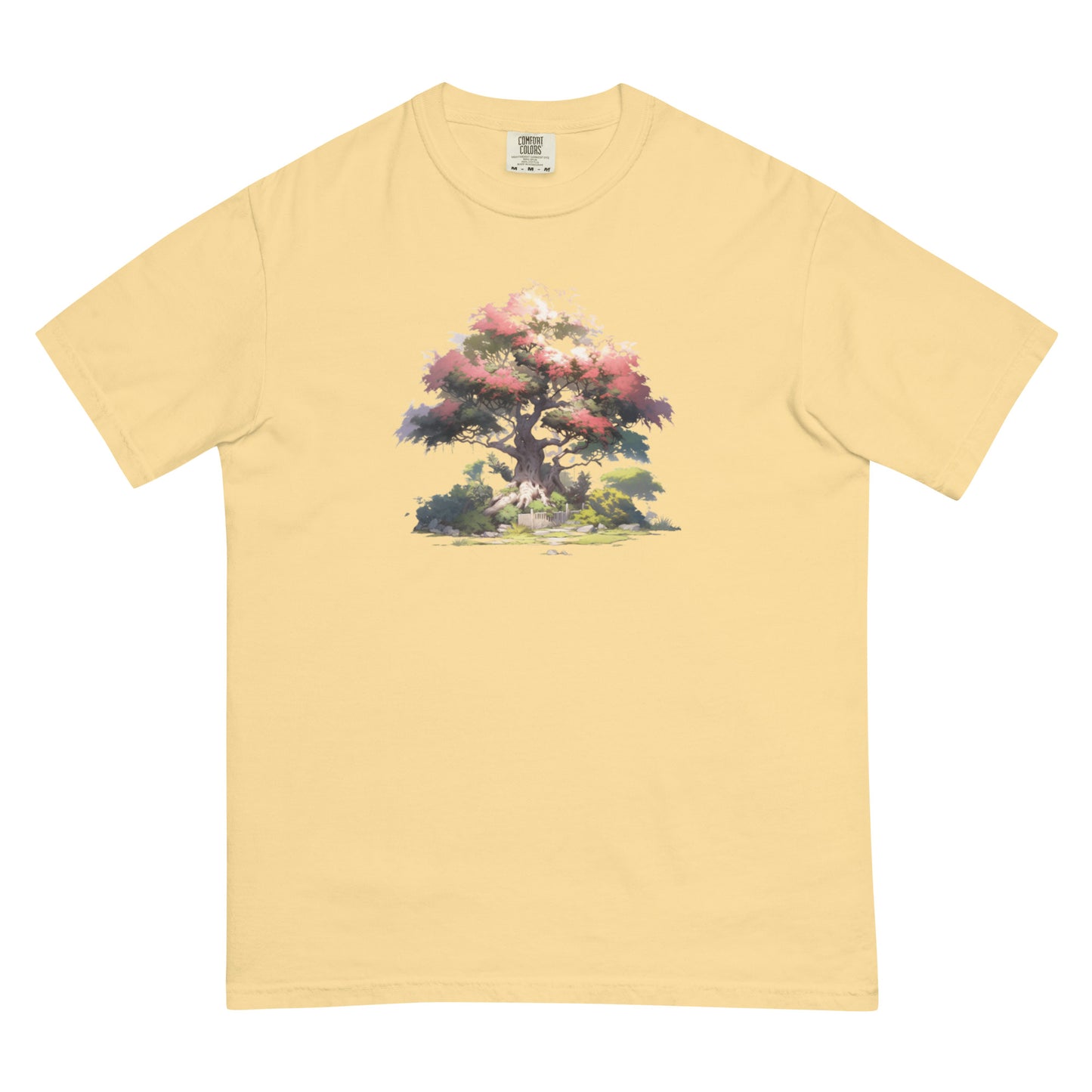 Red Tree | Unisex garment-dyed heavyweight t-shirt